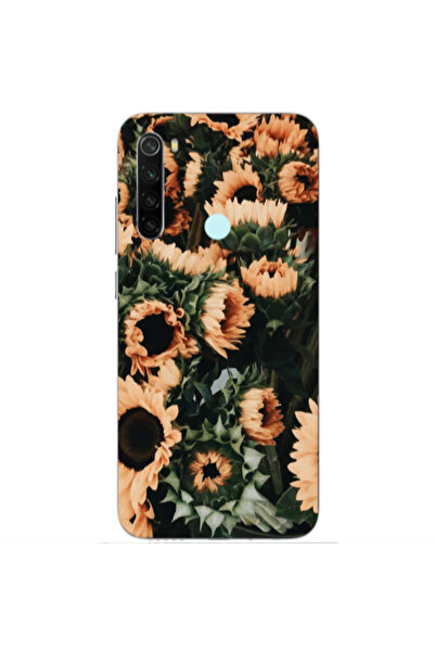 Other Xiaomi Redmi Note 8 Sunflowers Transparent Silicone TPU Θήκη
