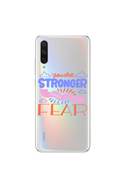 Other Xiaomi Mi 9 Lite You are Stronger Transparent Silicone TPU Θήκη