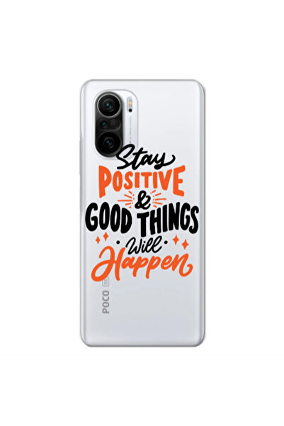 Other Xiaomi Poco F3 Stay Positive Transparent Silicone TPU Θήκη