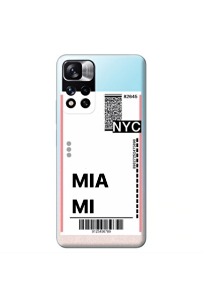 Other Xiaomi Redmi Note 11 Pro 5G Miami NYC Transparent Silicone TPU Θήκη