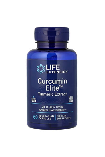 Life Extension Herbal, Curcumin Elite Turmeric Extract, 500 mg, curcuminoids,...