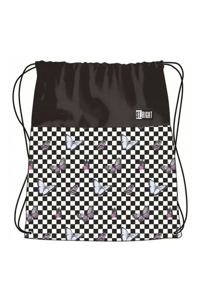 MC Micostore Rucsac cu snur pentru copii St.Majewski Chessboard Butterflies, ...