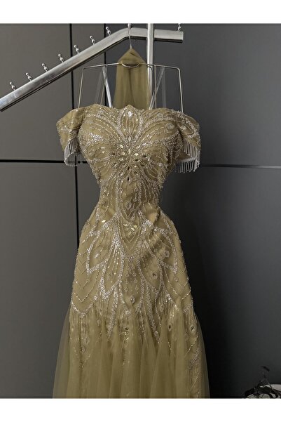 MANAR FASHION فستان وتين