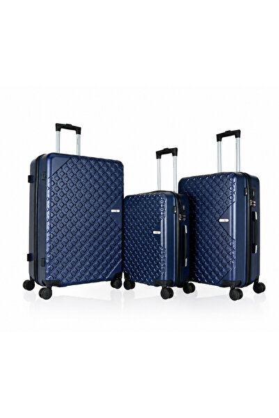 Assoda 3 Piece Suitcase Set with Anti-Crack Trolley Luggage with Double Wheel...