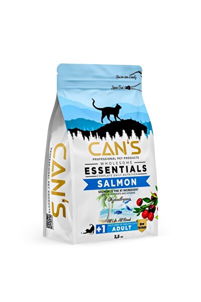 Cans Cat Balıklı Yetişkin Kedi Maması 2.5 Kg - Besleyici Formül