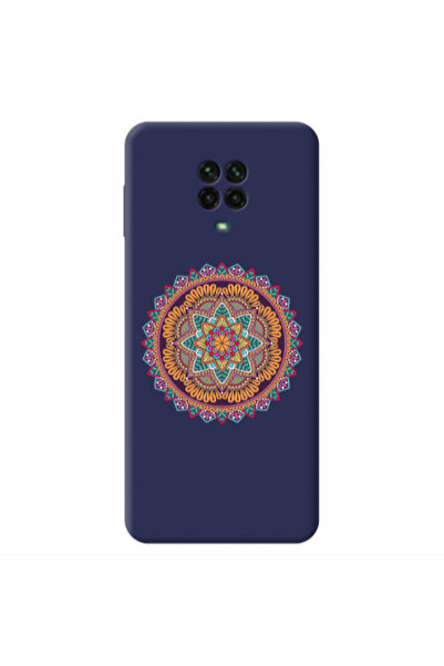 Other Xiaomi Redmi Note 9 Pro Mandala D102 Dark blue Colored Silicone TPU Θήκη