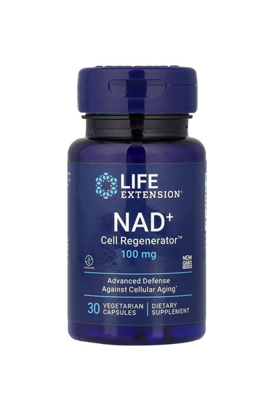Life Extension NAD+ Cell Regenerator 100 mg - NIAGEN Nicotinamide Riboside Fo...