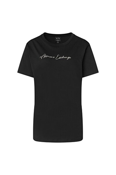 Armani Exchange Tricou de damă XW000839 AF10356 Negru