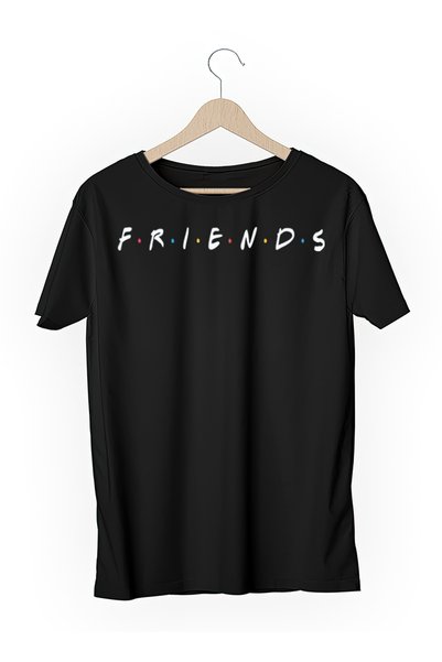 Generic The World of Fashion High-Quality Printed Cotton T-Shirt with the Design of the Tv Series Friends
