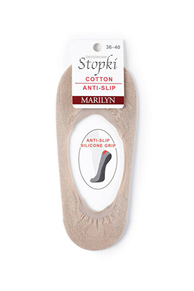 sosetaria Talpici bumbac cu silicon aplicat la calcai Marilyn Cotton Anti-Slip