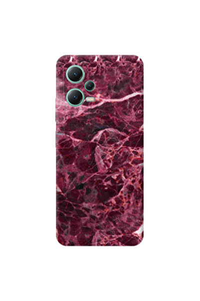 Other Xiaomi Redmi Note 12 Pro Plus 5G Marble Cherry Transparent Silicone TPU...