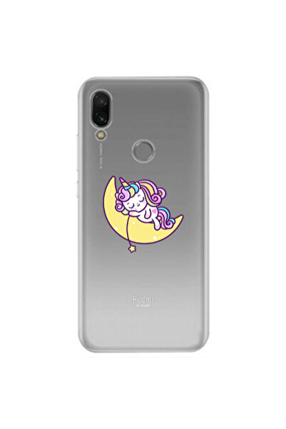 Other Xiaomi Redmi Note 7 Sleeping horse Transparent Silicone TPU Θήκη