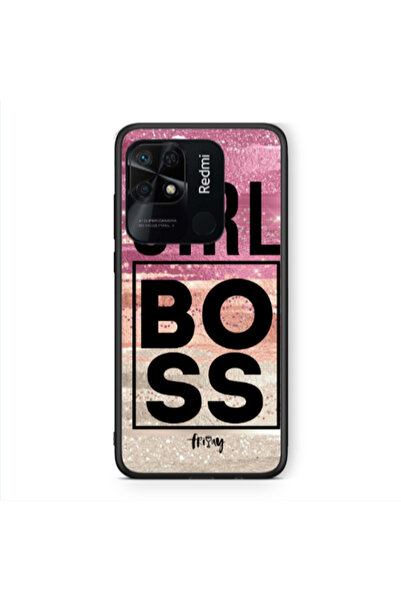 Other Xiaomi Redmi 10C Girl boss friday Black Glossy Θήκη