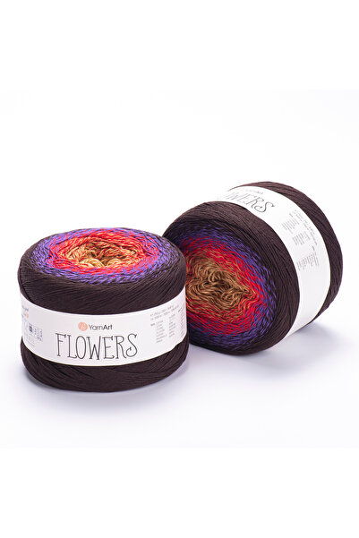 YARN Yarnart Flowers Batik Mandala Knitting Yarn