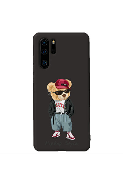 Other Huawei P30 Pro Hip hop style Black Colored Silicone TPU Θήκη
