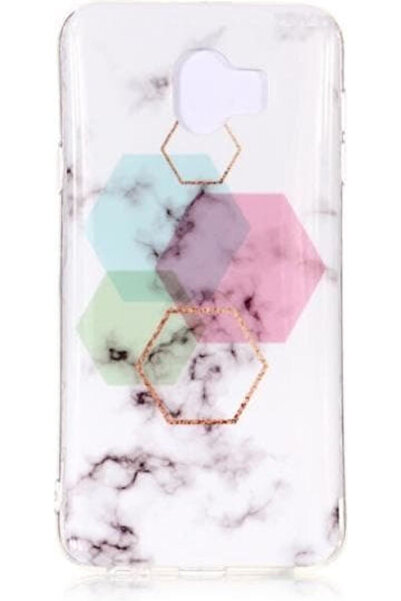 OEM Μαρμάρινη Πίσω Θήκη Σιλικόνης Πολύχρωμη (Galaxy J4) Κωδικός: 01SAM0971