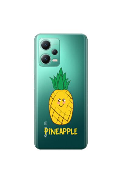 Other Xiaomi Redmi Note 12 Pro Plus 5G Pineapple Transparent Silicone TPU Θήκη