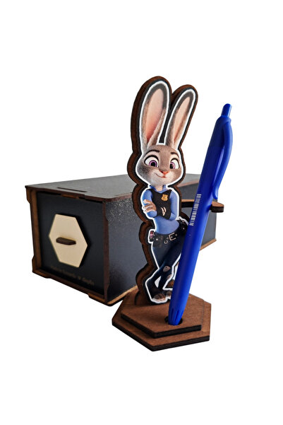 OEM Figurina Suport Pix Zootopia Judy Hopps Zootropolis Iepure Politist, 14.5...