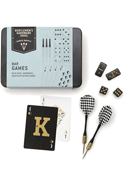 GENTLEMEN'S HARDWARE Σετ τραπουλόχαρτα σε μεταλλικό κουτί