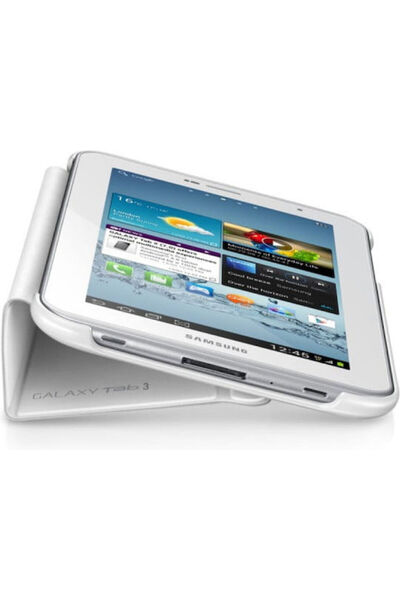 Samsung Γνήσια Θήκη Flip Λευκή (Galaxy Tab 3 7)