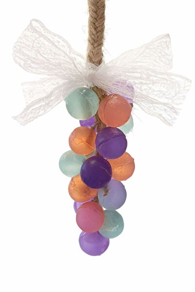 Parpali Atölye Gift-Wrapped Colorful Fragrant Decorative Bunch of Grapes Soap...
