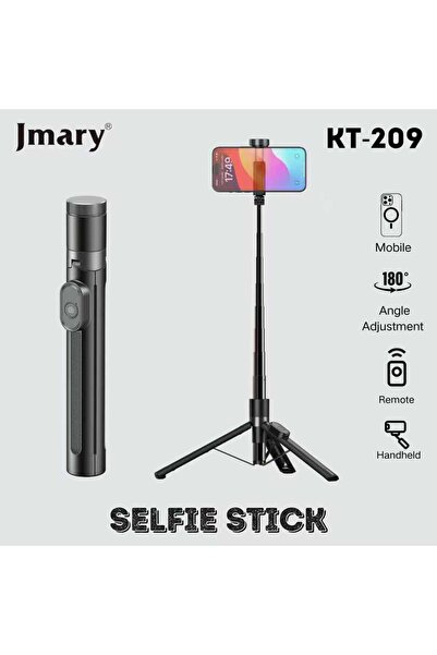 Jmary KT-209 0.98 Meter Selfie Stick Tripod Stand