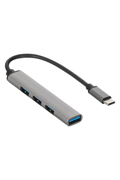 YUPY Hub USB-C, 3 porturi USB 3.0 și 1 port USB 2.0, pentru conectarea la PC-...