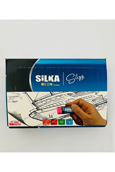 SEAROCK Kurşun Kalem Silgisi 24 Adet İz Bırakmayan Çocuklar İçin Güvenli Okul...