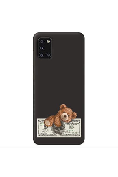 Other Samsung A31 Money Style Black Colored Silicone TPU Θήκη