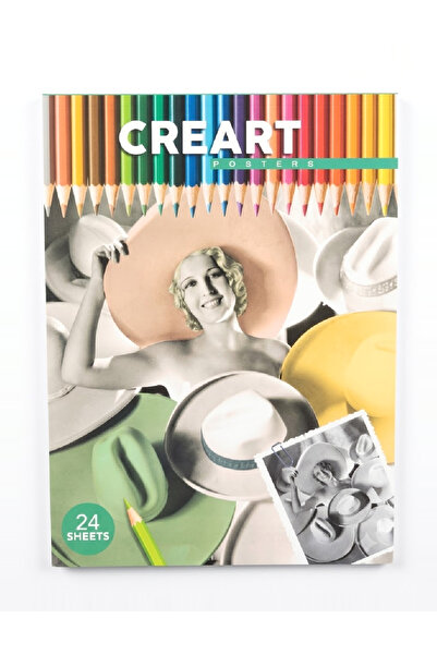 Evendi Coloring book, Black/White