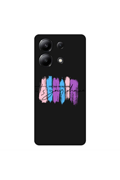 Other Xiaomi Redmi Note 13 4G One Day Or Day One Black Colored Silicone TPU Θήκη