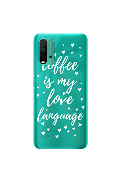 Other Xiaomi Redmi 9T Coffe is my love language Transparent Silicone TPU Θήκη
