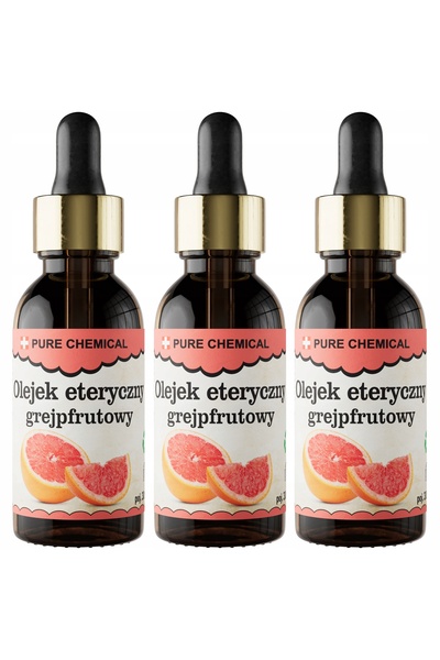 CHOSA Ulei Esential De Grapefruit, 3x 30ml, 100% Pur Energizant Fara Aditivi ...