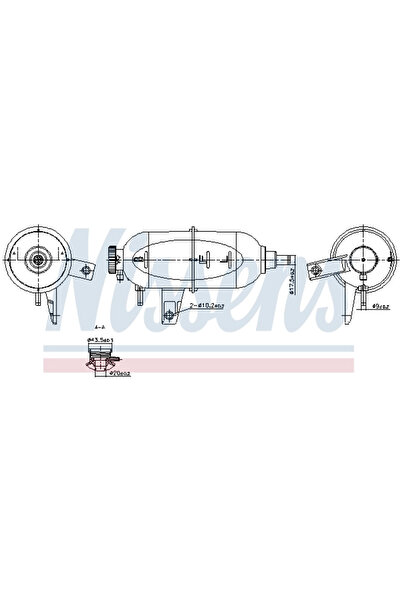 Nissens Vas de Expansiune Racire TOYOTA HILUX 7/HILUX 7 pick-up
