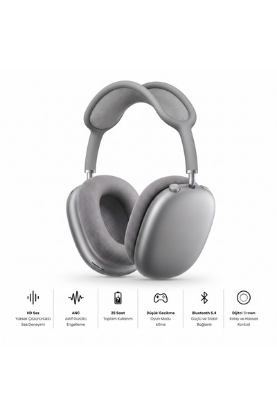 TARÇIN Air Pro Max Anc Gürültü Engelleyici Bluetooth Kulaklık IOS Android Tüm...