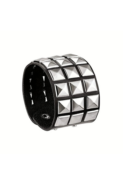 choice2 3 Row Of Rivets New Punk Hip-Hop Gothic Nail Bracelet Rivets Casual C...