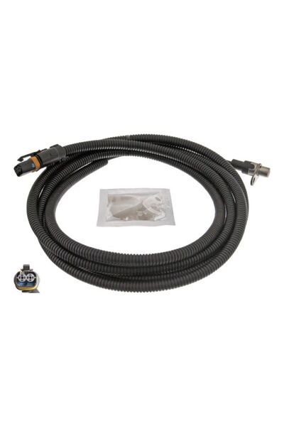 FEBI BILSTEIN Senzor ABS Spate Dreapta (dreapta 2530mm 2 pini) MAN HOCL Lion'...