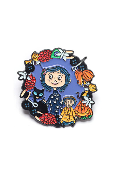 Choice20 011 Horror Animated Films Doll Enamel Pins Cartoon Character Role Br...