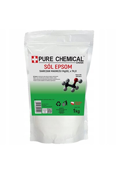 CHOSA Sare Epsom, 1kg, Pentru Baie, Pentru Picioare, Sulfat De Magneziu Pur S...
