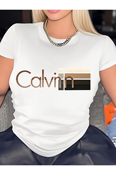 799 Plus Size Pattern Print T-Shirt - Elegant Short Sleeve Crew Neck, Comfort...