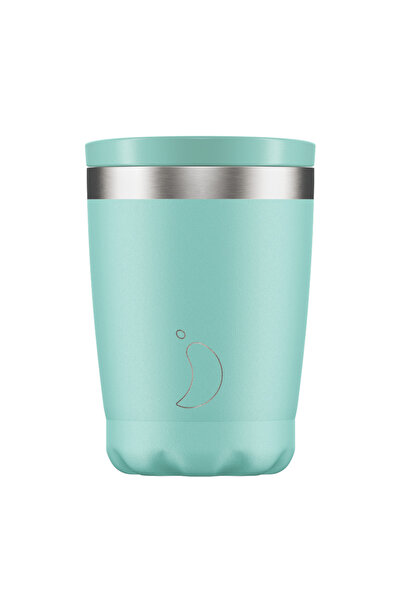 CHILLY'S Chillys | Ανοξείδωτο Ισοθερμικό Ποτήρι Καφέ |Pastel Green 340ml