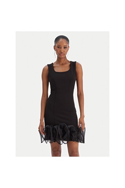 RINASCIMENTO Rochie de cocktail pentru femei CFC0126628003 Negru