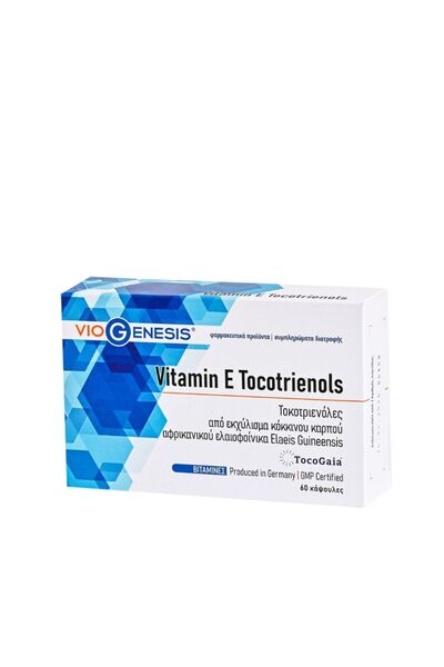 Viogenesis Βιταμίνη Ε Τοκοτριενόλες 60 Κάψουλες