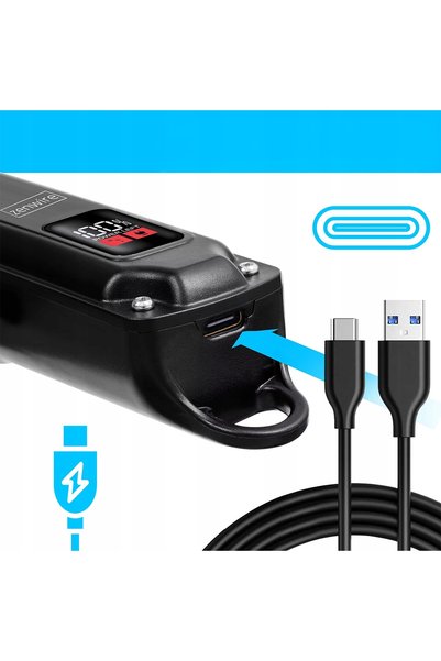 zenwire Aparat de tuns parul si barba de tip barber, trimmer fara fir cu incarcare USB-C, tuns precis in degrade, reglare a lungimii