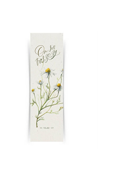 Szaron Semn de carte / Bookmark El se ingrijeste, cu text biblic, Multicolor,...