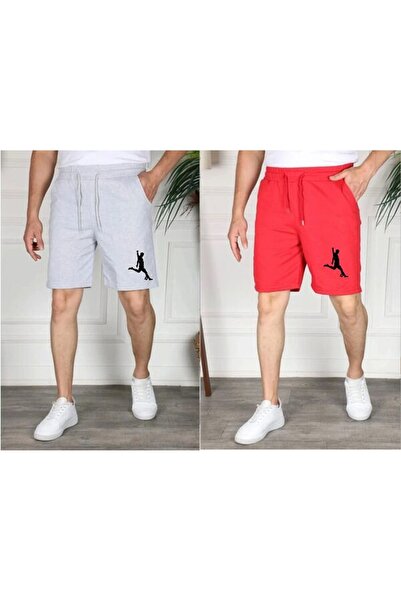 x-compass life Trendy Football Player Patterned Men's Shorts Set – Casual & S...