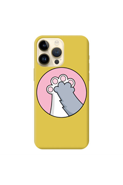 Other Apple iPhone 13 Pro Max Come on Bro Yellow Colored Silicone TPU Θήκη