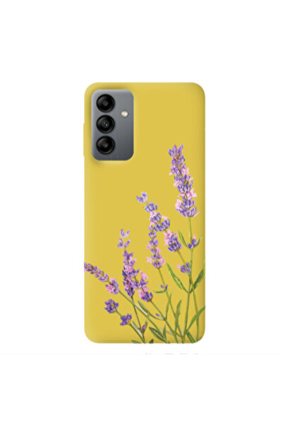 Other Samsung A04S Flowers 8 Yellow Colored Silicone TPU Θήκη