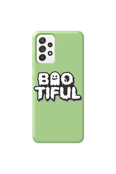 Other Samsung A72 Baotiful Light Green Colored Silicone TPU Θήκη