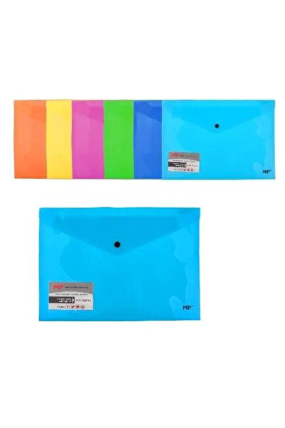 OEM Mapa plic A4, MP Main Paper, cu inchidere cu capsa, cu fereastra, Multicolor